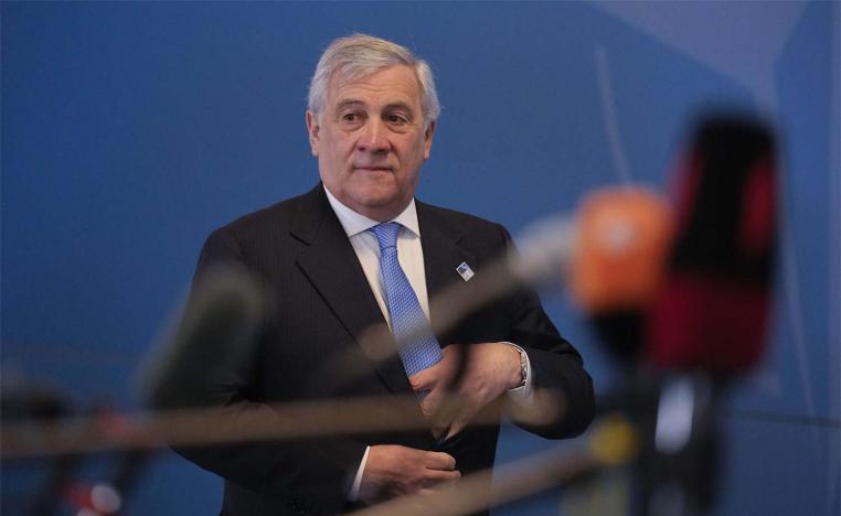 Tajani said Italy was asking that Tehran suspend the death penalty in connection with the protests