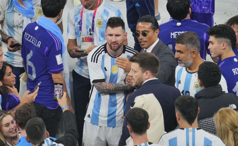 Who allowed him to go to the pitch?