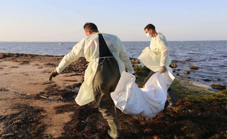 The bodies were handed over to the regional hospital in the city of Sfax