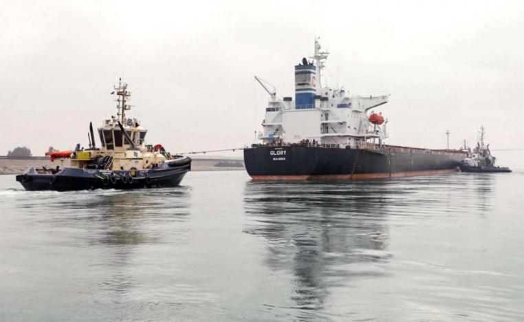MV Glory refloated