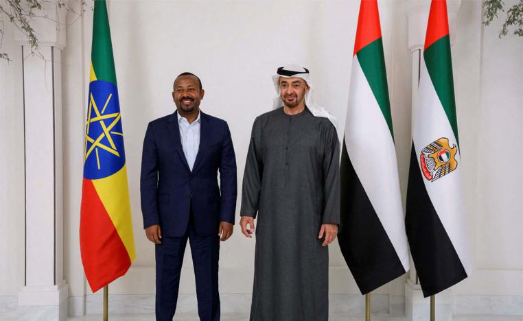 Abiy Ahmed is visiting the UAE to attend the Abu Dhabi Sustainability Week