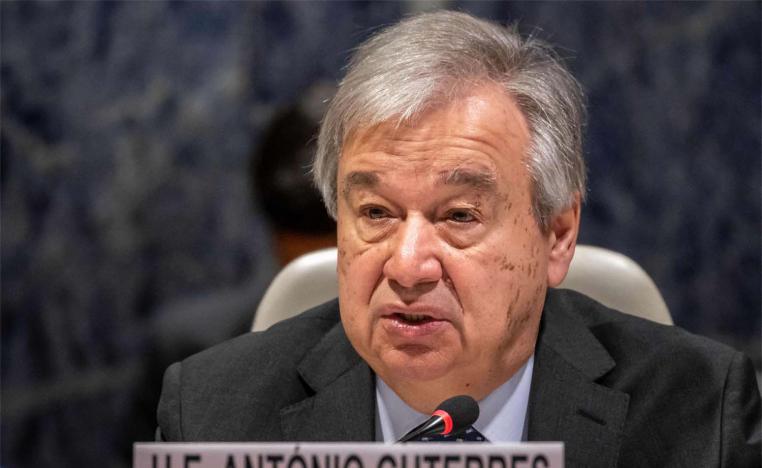 UN Secretary-General Antonio Guterres