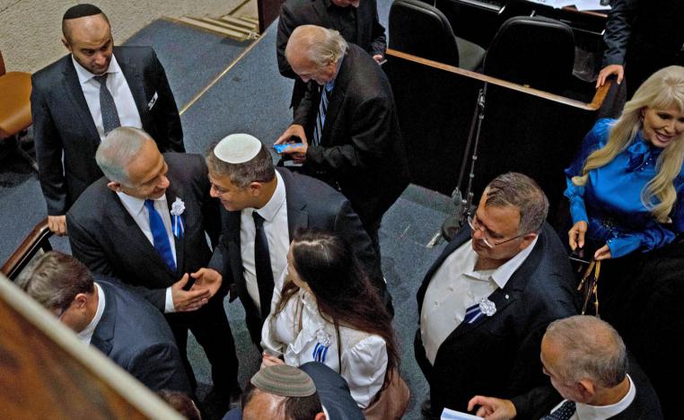 بن غفير ونتانياهو بعد تولي الحكومة الإسرائيلية السلطة