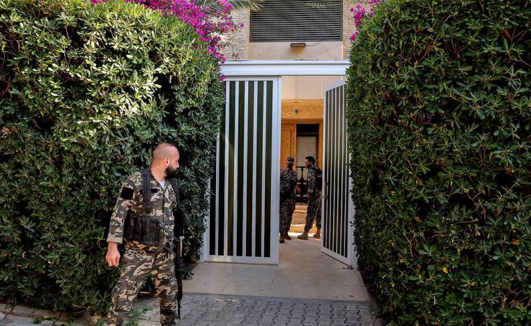 حراسة امنية على منزل حاكم مصرف لبنان في الرابية في ظل سخط شعبي واتهامه بالفساد المالي