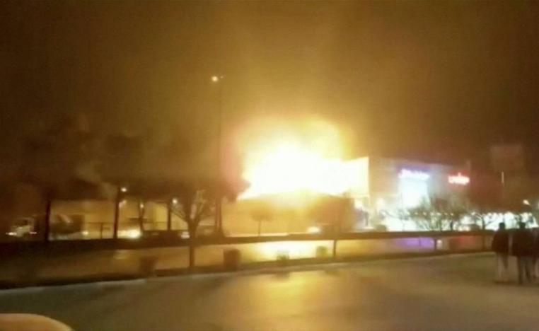 انفجارات في منشأة عسكرية إيرانية في أصفهان بعد هجوم لمسيرات
