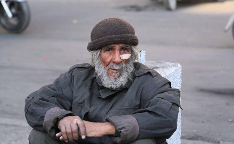 مسن عراقي في بغداد