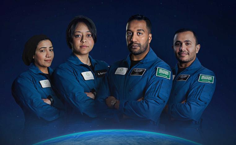 رواد الفضاء السعوديين المشاركين