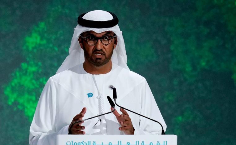 سلطان الجابر : الحقيقة المرة هي أنه لا بد أن تنخفض الانبعاثات العالمية 43 في المئة بحلول 2030