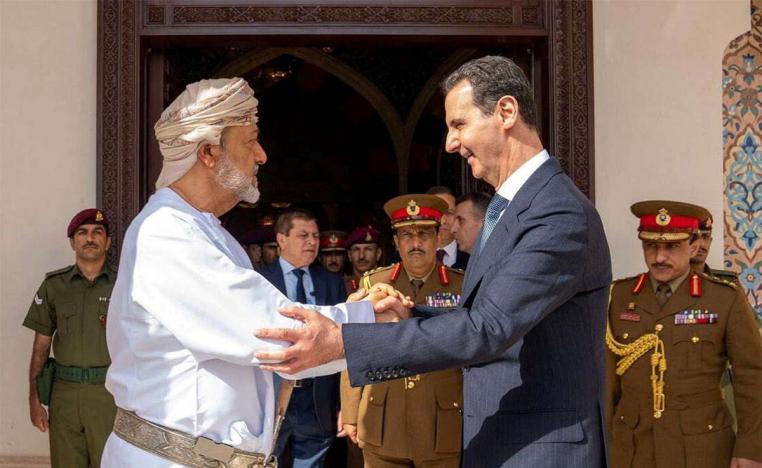 Assad received by Sultan Haitham bin Tariq