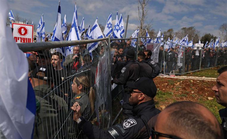 It is the largest protest outside the Knesset in years