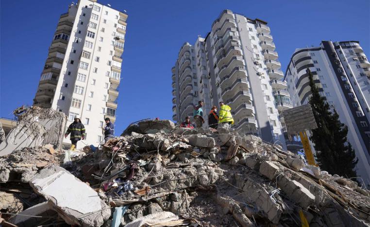 The adverse weather conditions are hampering the rescue efforts 