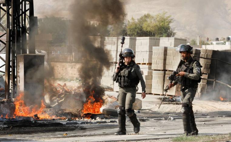 جنديان إسرائيليان في مواجهة مع فلسطينيين في أريحا