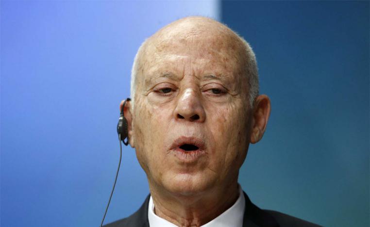 Saied painted his crackdown on illegal migration as being a campaign against human trafficking 