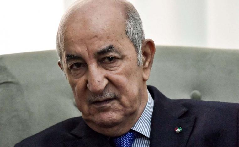 Algerian President Abdelmadjid Tebboune