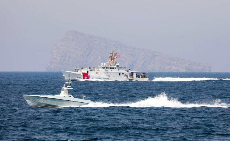 مياه الخليج شهدت توترا بين الجيشن الاميركي والايراني