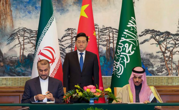 الصين تنجح في سعيها لتطبيع العلاقات بين ايران والسعودية