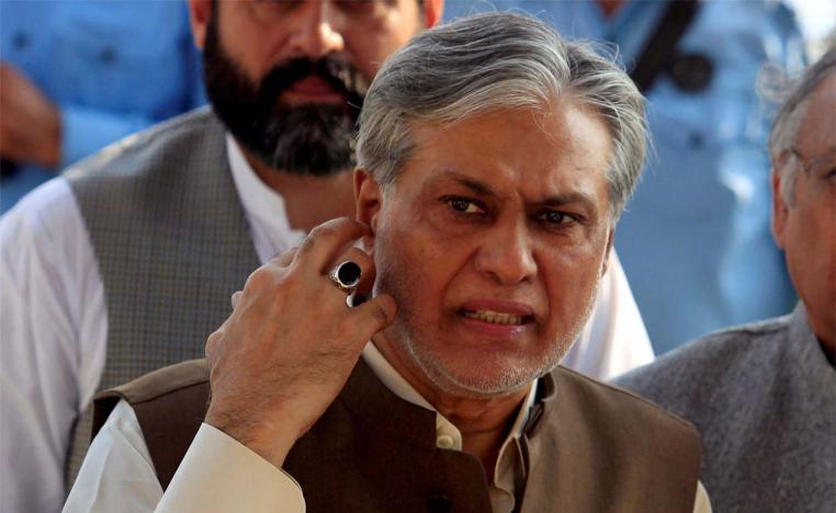Pakistan Finance Minister Ishaq Dar 