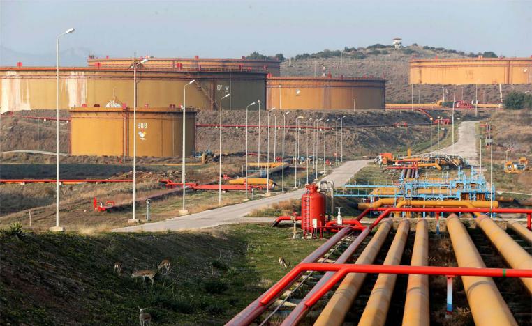 The halted flows account for about 0.5% of global oil supply