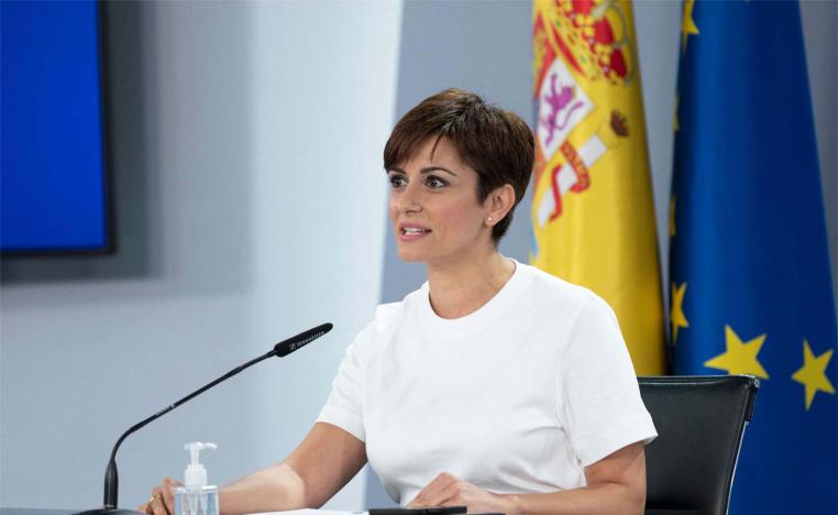 The Spanish government spokeswoman Isabel Rodriguez 