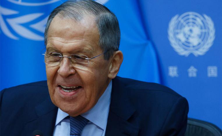 Russian Foreign Minister Sergei Lavrov 