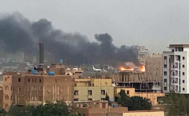 Airstrikes and shelling intensified in parts of Khartoum and Omdurman