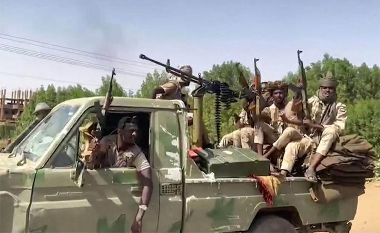 Gunfire could be heard on Thursday in the Khartoum area