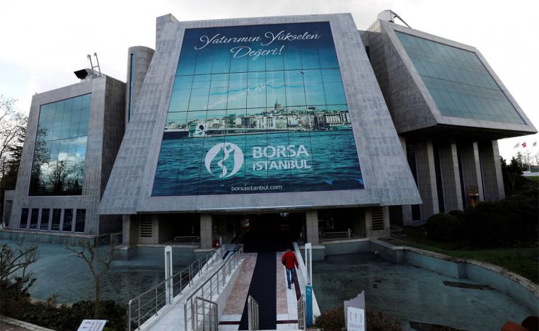 The Istanbul bourse was trading more than 2% lower, after an earlier 6.38% drop triggered a market-wide circuit breaker