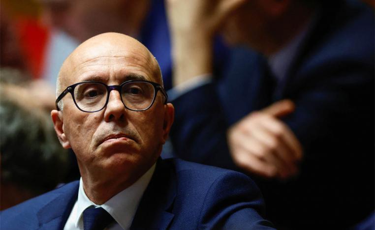 Eric Ciotti, the leader of France’s Les Républicains