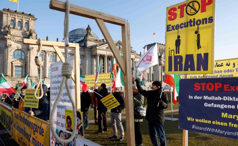 Washington called on Iran not to carry out the executions of the three men 