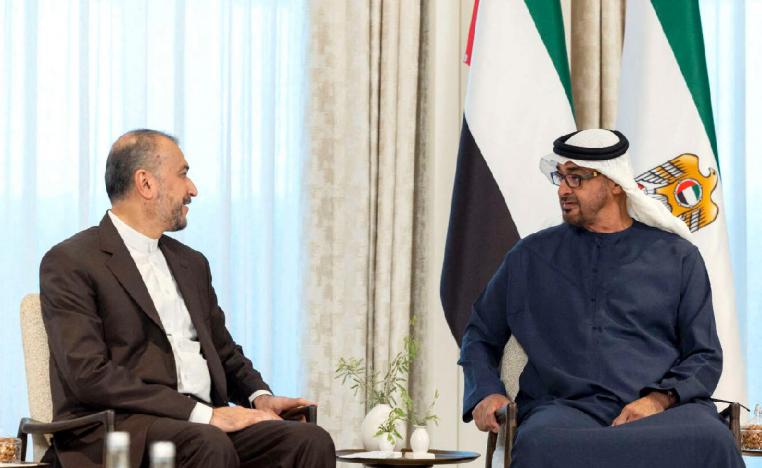 التطوّرات الأخيرة بالمنطقة محور لقاء الشيخ محمد بن زايد وعبد اللهيان 