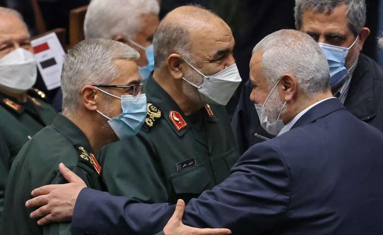 ايران ربطت علاقات قوية مع رموز الفصائل الفلسطينية