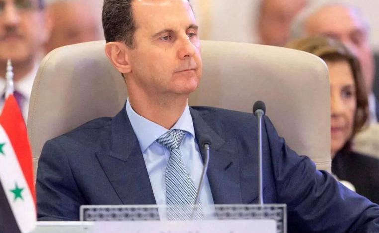 الرئيس السوري بشار الأسد في قمة جدة