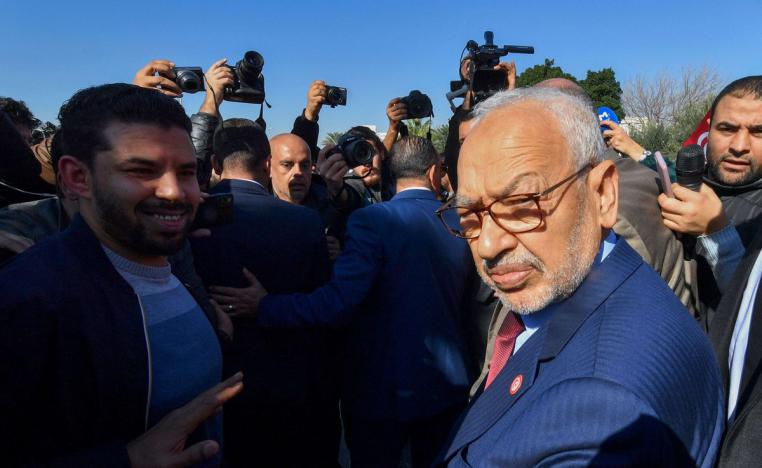 القضاء التونسي يصدر بطاقة الإيداع  الثالثة بالسجن بحق الغنوشي