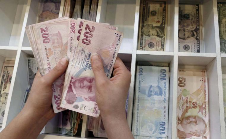 The lira dropped as much as 7% on Wednesday