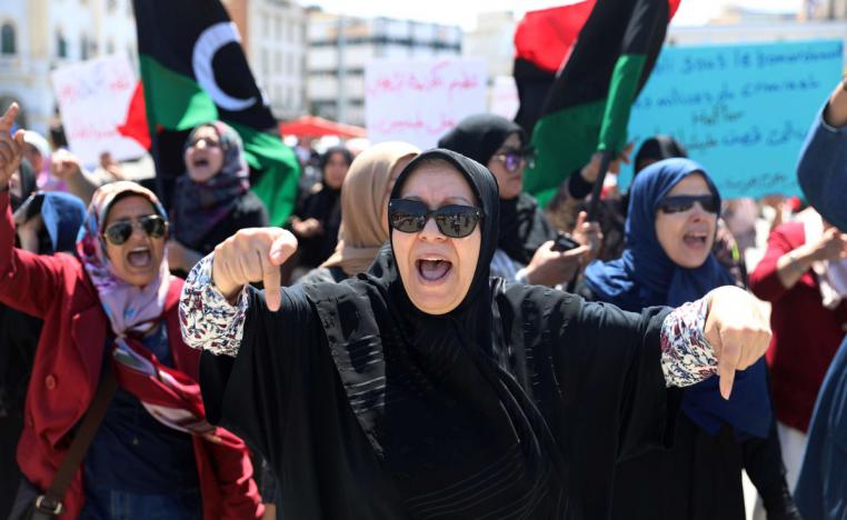 المجتمع الليبي ذكوري لا يقبل مشاركة المراة في الحياة السياسية