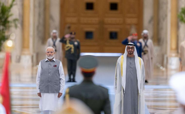 الامارات والهند ترتنبطان باتفاقية شراكة شاملة منذ سنة