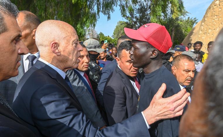 سعيّد أعلن مرارا رفضه تحويل البلاد إلى محتشد للمهاجرين