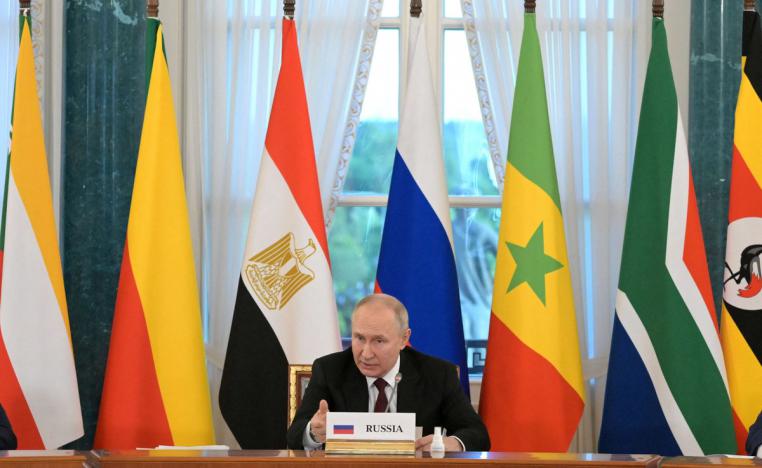 بوتين يبعث برسائل طمأنة لقادة افريقيا قبل قمة روسية افريقية في سان بطرسبرغ وقمة البريكس في بريتوريا