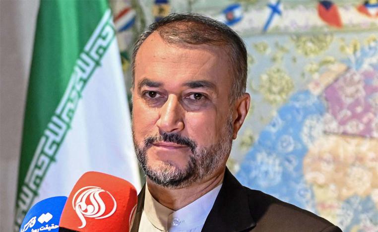 Iran's foreign minister Hossein Amirabdollahian 