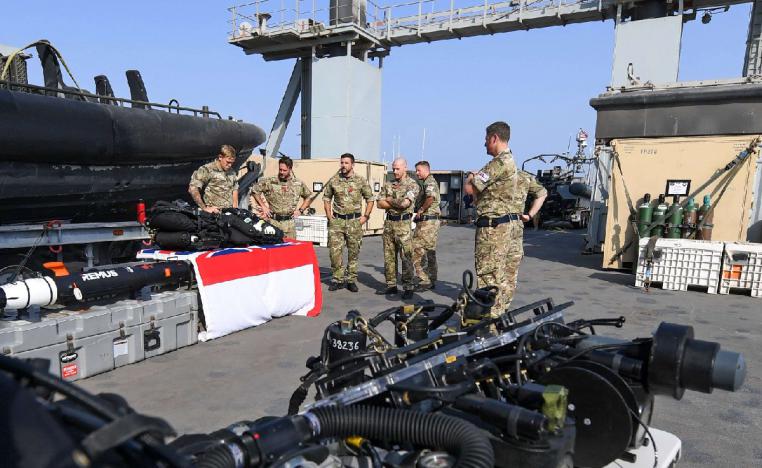 الجيش الاميركي لا يزال ملتزما بالحفاظ على امن الخليج