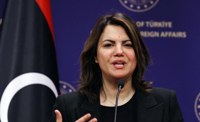 نجلاء المنقوش اكدت ثوابت الدبلوماسية الليبية في الدفاع عن القضية الفلسطينية