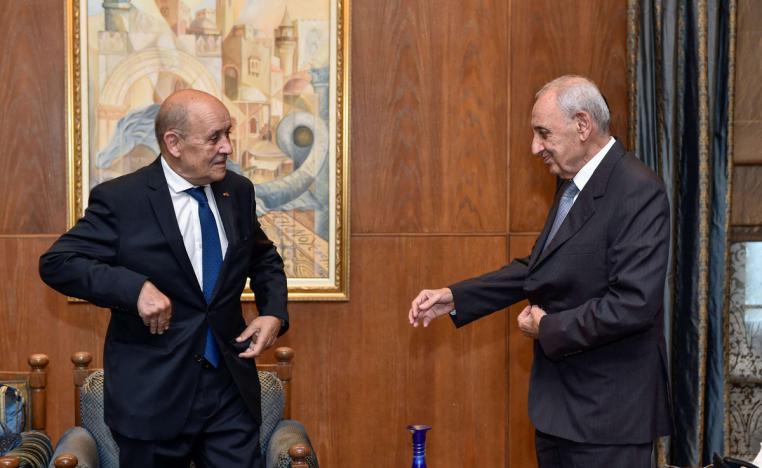 لودريان ترك للقادة اللبنانيين سؤالين 