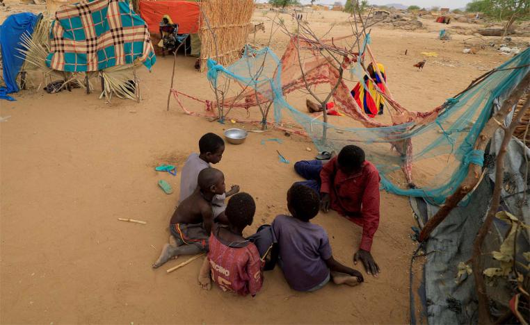 Sudanese refugees in Chad 