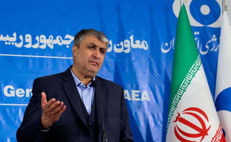 Iran's nuclear chief Mohammad Eslami 