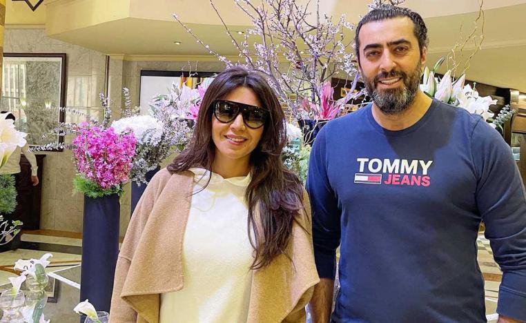 باسم ياخور وأمل بوشوشة