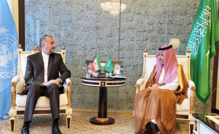 حرص مشترك على دفع التعاون بين الرياض وطهران