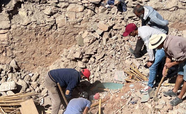 تضامن المغاربة يخفف من كارثة الزلزال