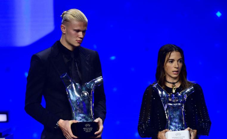 هالاند يصف التتويج بانه حلم قد تحقق