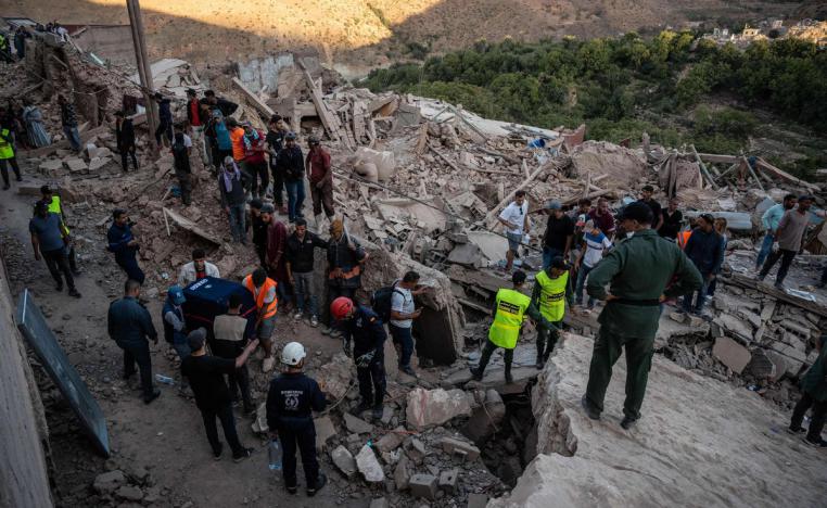 المغرب تلقى عروضا كبيرة لمساعدته في مواجهة اثار زلزال الحوز