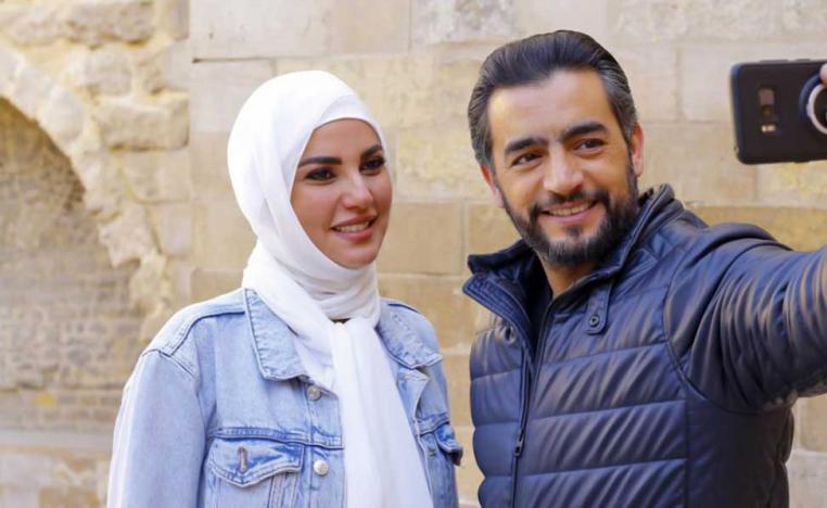 هاني سلامة ودرة زروق